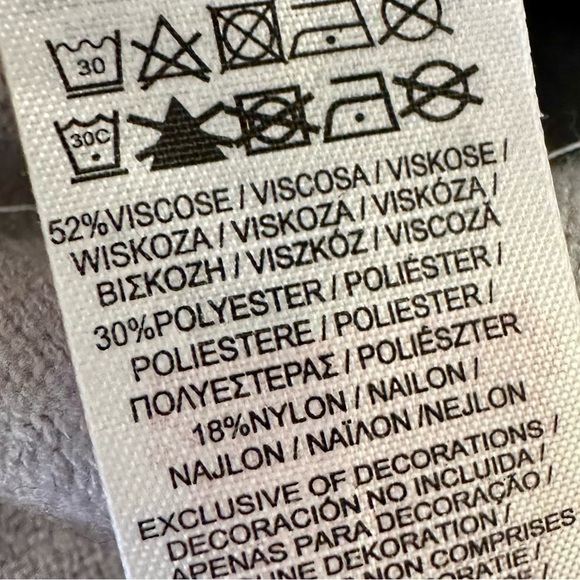 EUC Unisex Primark Grey Pullover Sweater Vest - Picture 12 of 14